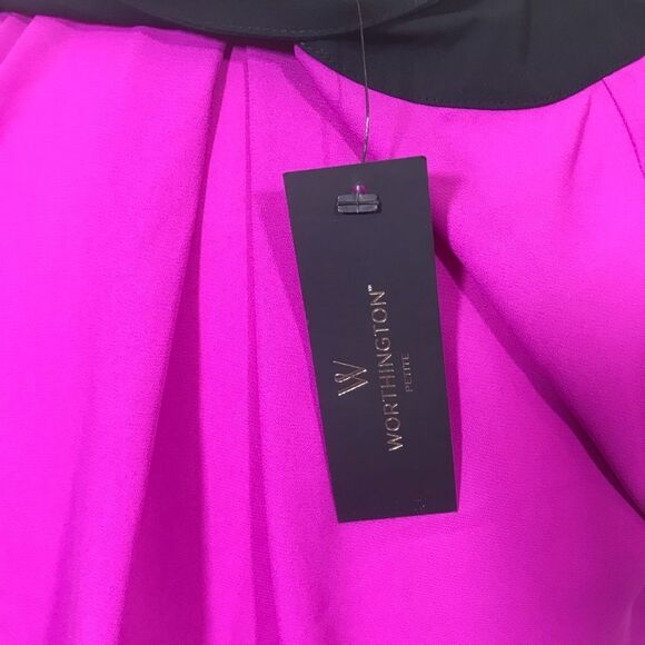 Bse, with Black Detail by Washington Woman Blouse Size MP - Picture 7 of 11